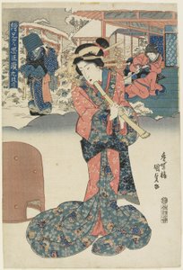 Acto 9, 1830-1844 de Utagawa Kunisada